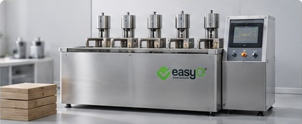 Prüfstation für die Delamination testing von Holz